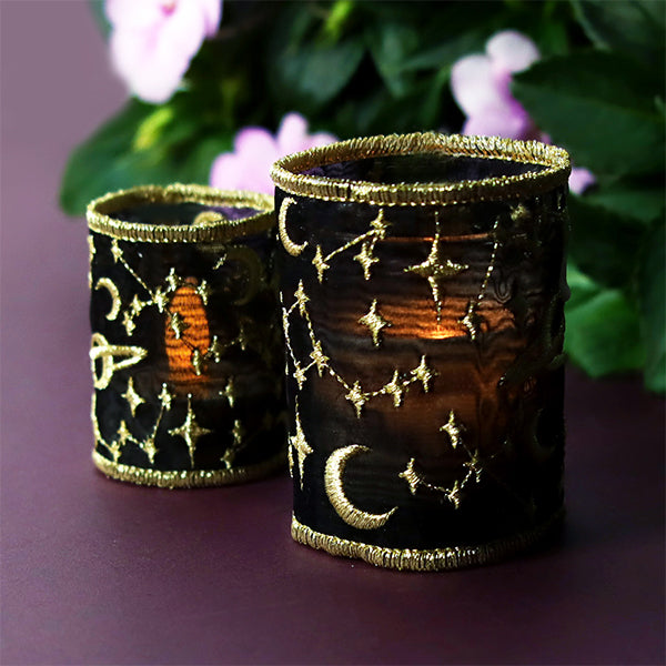 Cosmically Inclined Votive Wrap (Organza)