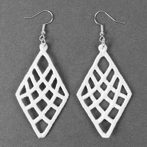 Geometric Earrings (Lace)