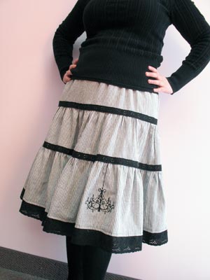 Tiered Skirt