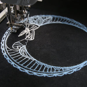Embroidering with Thick Thread