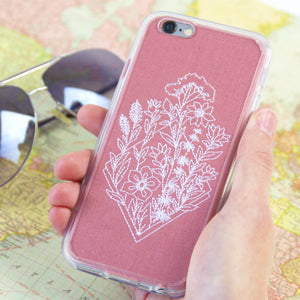 Embroidered Phone Case