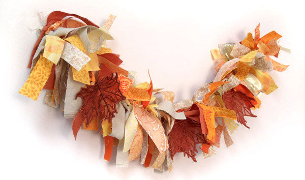 Lace Rag Tie Garland
