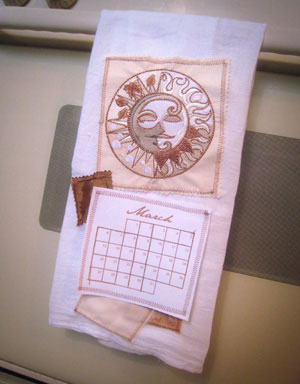Tea Towel Calendar