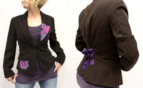 Organza Overlay Jacket