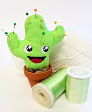 Cactus Pincushion (In-the-Hoop)