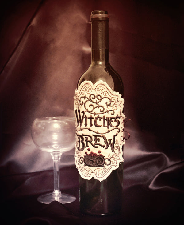 Lace-Up Bottle Label