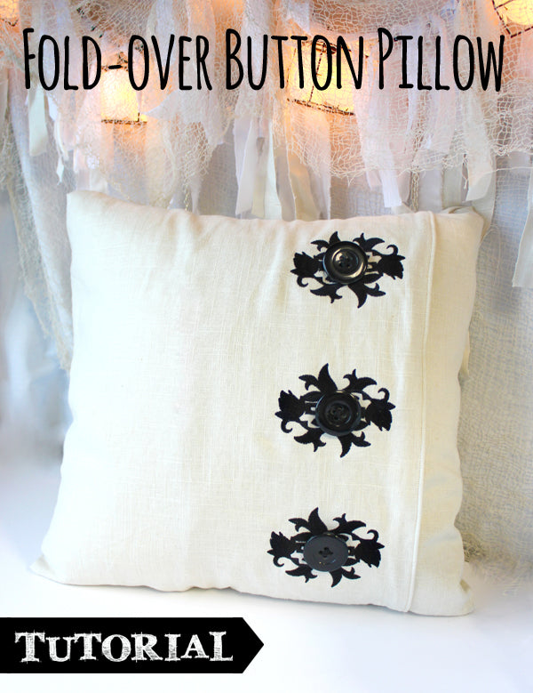 Buttonhole Pillow