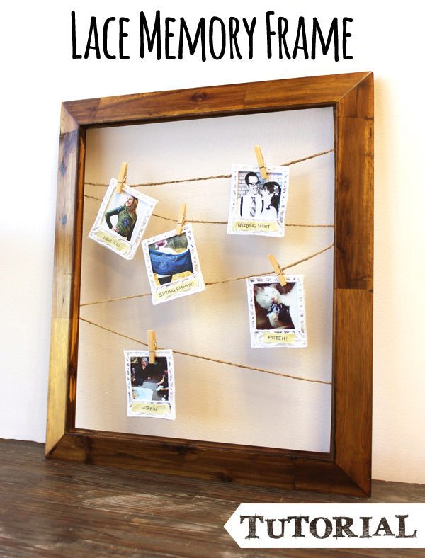 Lace Memory Frame