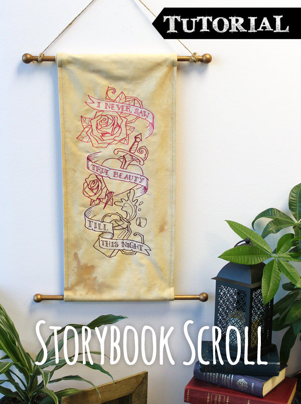 Storybook Scroll Tutorial, featuring Candlelight Tales - Romeo and Juliet (Split) design