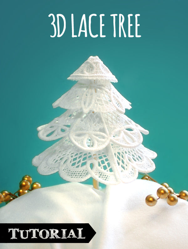 Layered Lace Christmas Tree