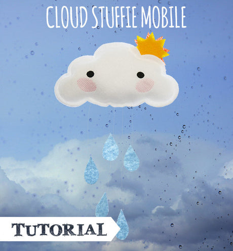 Cloud Stuffie Mobile Tutorial, featuring Good Day Cloud (Stuffed) design