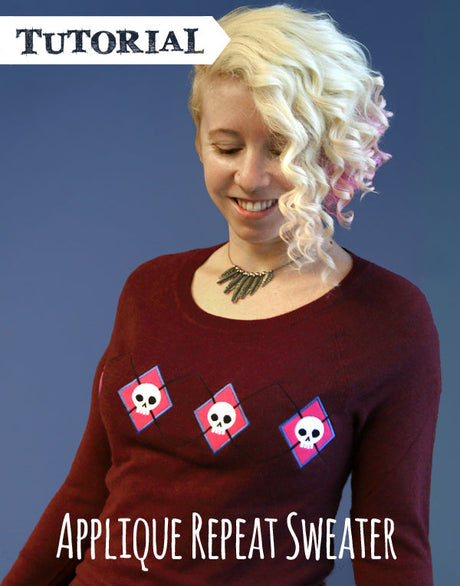 Applique Sweater Repeat