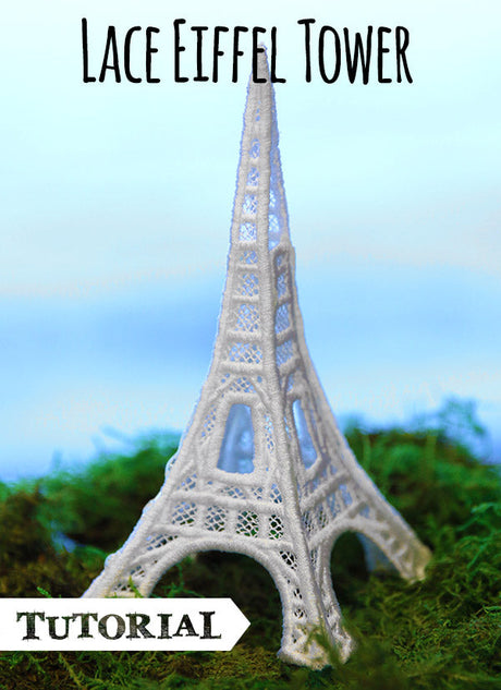 Lace Eiffel Tower