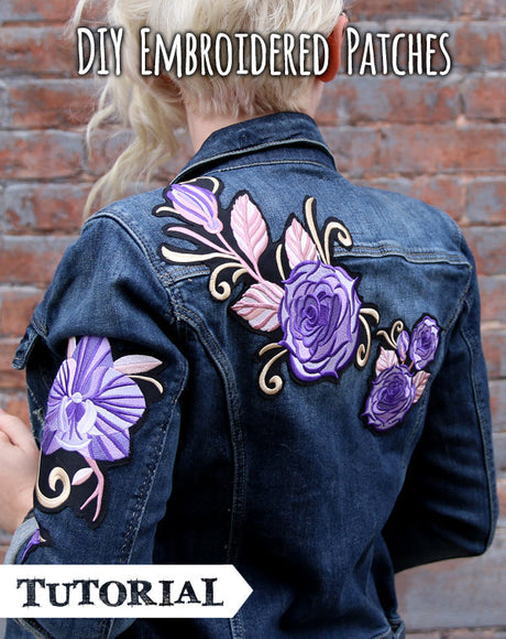 DIY Embroidered Patches