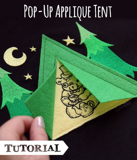 Pop-Up Applique Tent