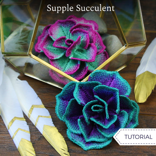 Supple Succulent Tutorial 