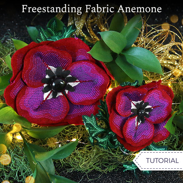 Anemone (Freestanding Fabric)