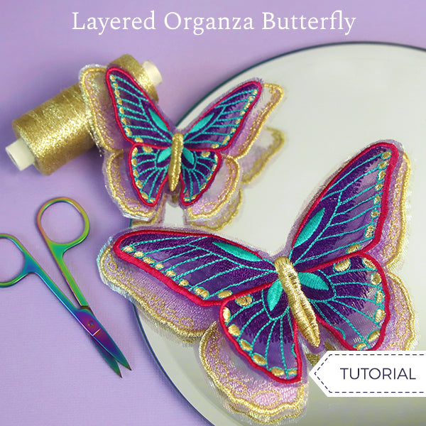 Layered Organza Butterfly