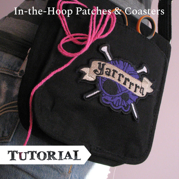 In-the-Hoop Patches & Coasters Tutorial