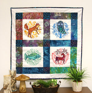 Designing a Quilt for Machine Embroidery
