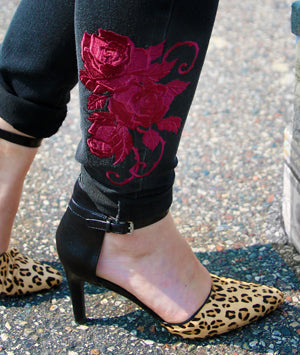 Embroidering Over Seams