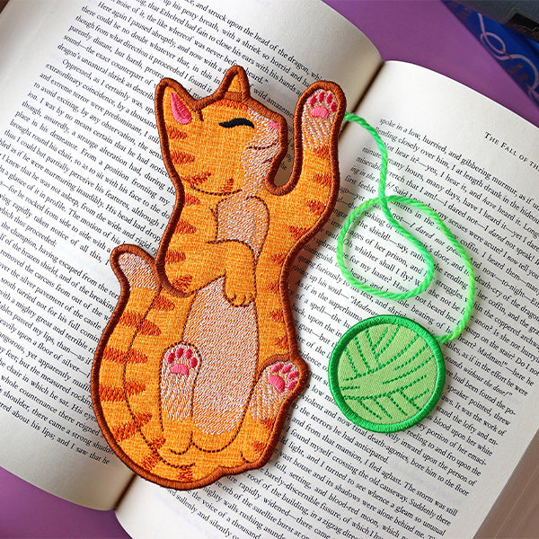 Bookmark with String Attached Accent (In-the-Hoop) – Urban Threads