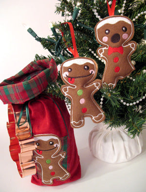 Gingerbread Ornament & Gift Jar