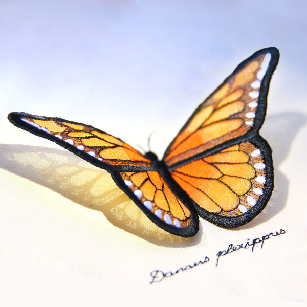 Winged Curiosities - Monarch (3D Applique)