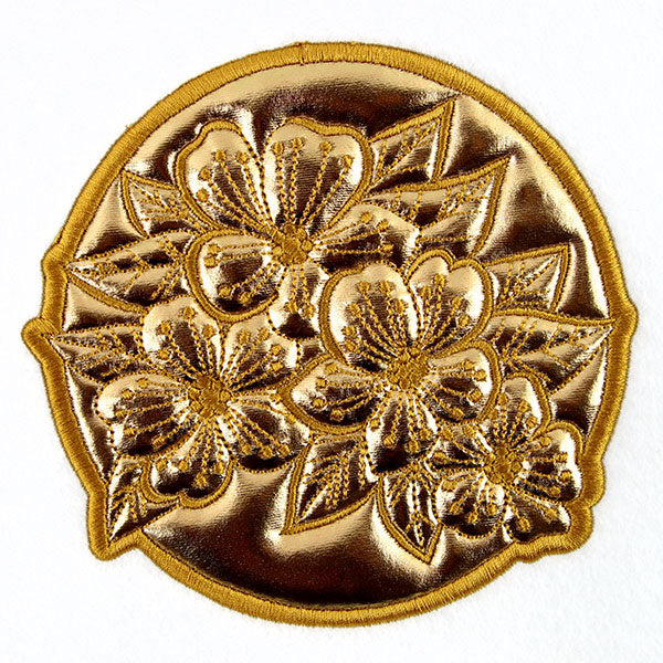 Layers of Dimension Flower  Bouquet (Batting Applique)