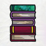 Book Stack Buddies (Applique) - Books 1