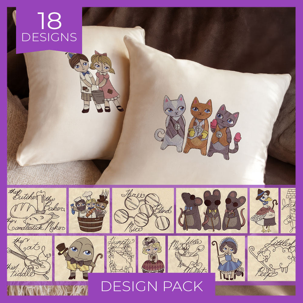 Misfit Nursery Rhymes (Design Pack)