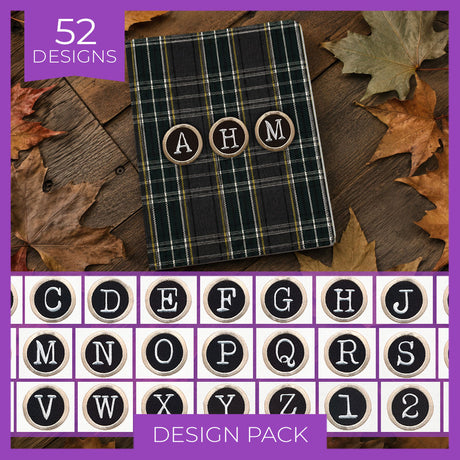 Typewriter Alphabet (Design Pack)