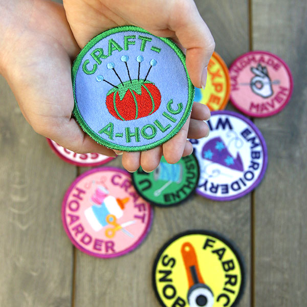 Crafty Merit Badges (Patch) (Design Pack)
