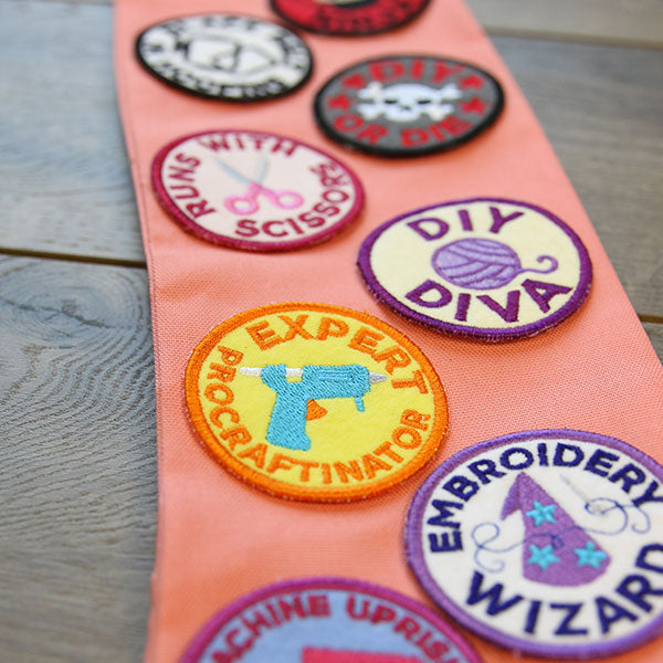 Crafty Merit Badges (Patch) (Design Pack)