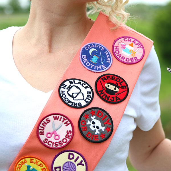 Crafty Merit Badges (Patch) (Design Pack)