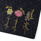 A Birth Flowers Design Pack