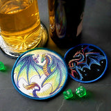 A Dragon Coasters (In-the-Hoop) Design Pack