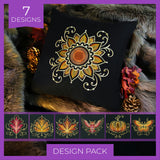 A Gilded Autumn Mirage Design Pack