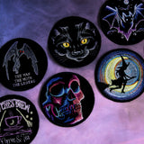 A Halloween Coasters (In-the-Hoop) Design Pack