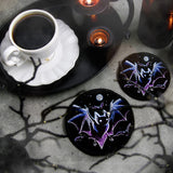 A Halloween Coasters (In-the-Hoop) Design Pack