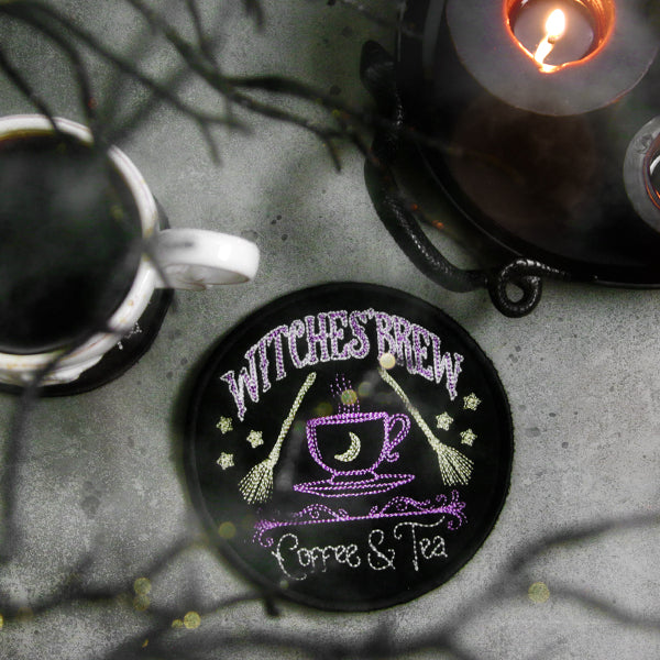 A Halloween Coasters (In-the-Hoop) Design Pack