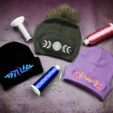 A Whimsical & Wild Beanie Borders Design Pack