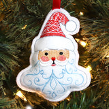 A Quirky Christmas Ornaments (In-the-Hoop) Design Pack