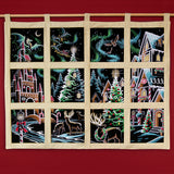 A Reindeer & Gingerbread Christmas Scene II Design Pack