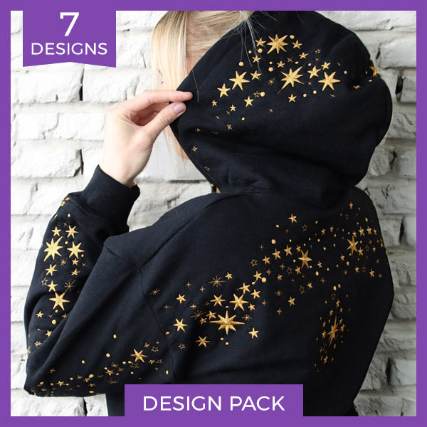 ミロ、HAIR DISHEVELED~CONSTELLATIONS A Stars of the Constellation Design Pack – Urban Threads