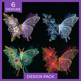 Sheer Illusions Butterfly Design Pack