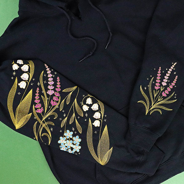 Gilded Floral Stems Design Pack