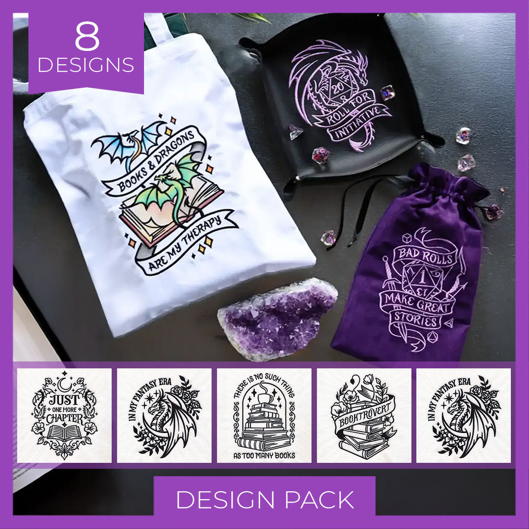 Read, Roll, Repeat Design Pack