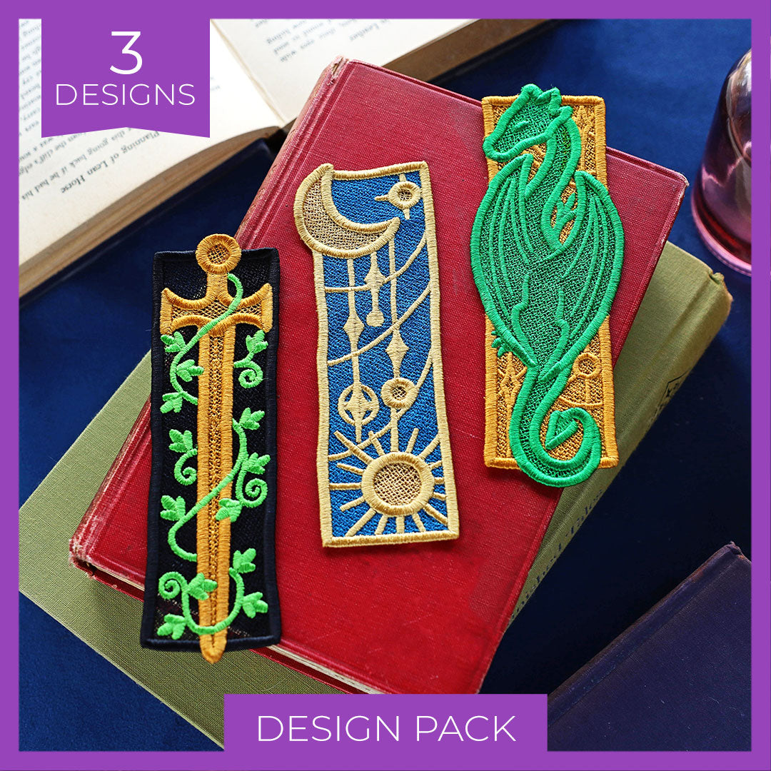 Lace Bookmarks Design Pack