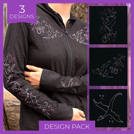 Delicate Dragon Apparel Design Pack